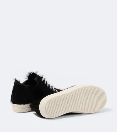 Rick Owens Low Sneaks calf hair sneakers | Thumbnail 6 Rick Owens Low Sneaks calf hair sneakers | Thumbnail 6