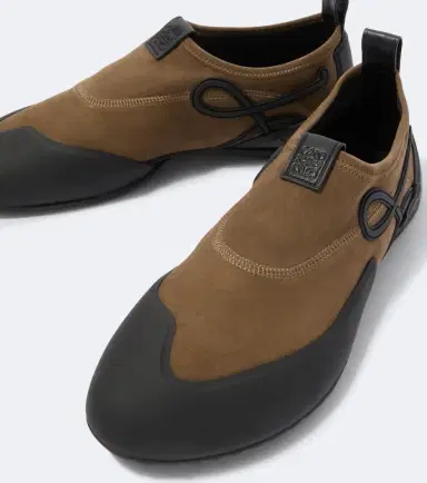 Loewe Grip Aqua suede slip-on shoes | Thumbnail 2 Loewe Grip Aqua suede slip-on shoes | Thumbnail 2