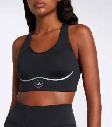 adidas by Stella McCartney Logo sports bra | Thumbnail 3 adidas by Stella McCartney Logo sports bra | Thumbnail 3