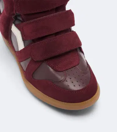 Isabel Marant Bekett leather and suede wedge sneakers | Thumbnail 4 Isabel Marant Bekett leather and suede wedge sneakers | Thumbnail 4