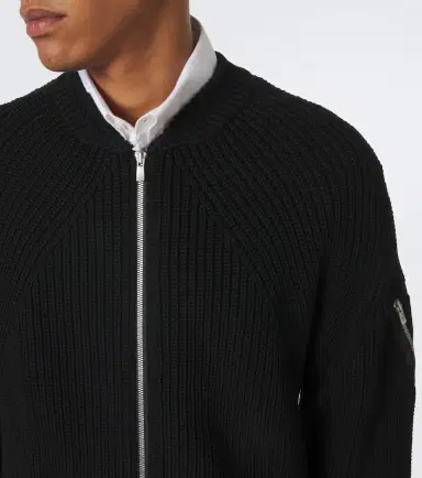 COMME des GARCONS HOMME Comme des Garçons Homme Wool zip-up cardigan | Thumbnail 5 COMME des GARCONS HOMME Comme des Garçons Homme Wool zip-up cardigan | Thumbnail 5