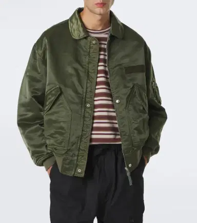 COMME des GARCONS HOMME Comme des Garçons Homme Cotton-blend twill bomber jacket | Thumbnail 4 COMME des GARCONS HOMME Comme des Garçons Homme Cotton-blend twill bomber jacket | Thumbnail 4