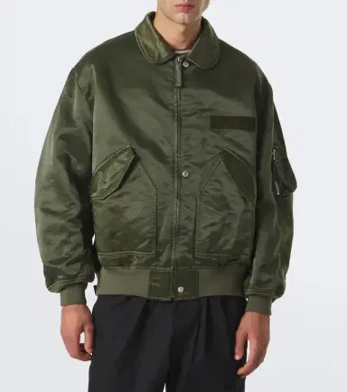 COMME des GARCONS HOMME Comme des Garçons Homme Cotton-blend twill bomber jacket | Thumbnail 8 COMME des GARCONS HOMME Comme des Garçons Homme Cotton-blend twill bomber jacket | Thumbnail 8