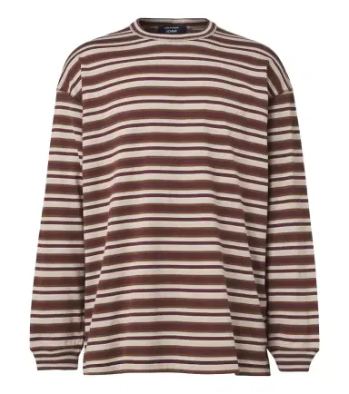 COMME des GARCONS HOMME Comme des Garçons Homme Striped cotton jersey T-shirt | Thumbnail 1 COMME des GARCONS HOMME Comme des Garçons Homme Striped cotton jersey T-shirt | Thumbnail 1