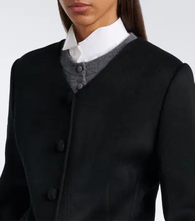 Lisa Yang Doublé wool and cashmere blazer | Thumbnail 2 Lisa Yang Doublé wool and cashmere blazer | Thumbnail 2