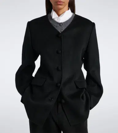 Lisa Yang Doublé wool and cashmere blazer | Thumbnail 6 Lisa Yang Doublé wool and cashmere blazer | Thumbnail 6