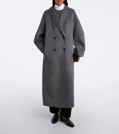 Lisa Yang Double-breasted wool and cashmere coat | Thumbnail 3 Lisa Yang Double-breasted wool and cashmere coat | Thumbnail 3
