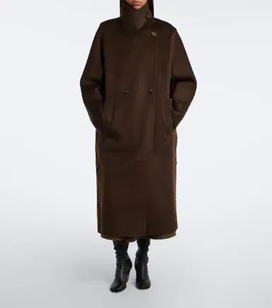 Lisa Yang Double-breasted wool and cashmere coat | Thumbnail 3 Lisa Yang Double-breasted wool and cashmere coat | Thumbnail 3