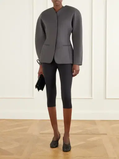 Jacquemus La Veste Ovalo Drill Blazer | Thumbnail 2 Jacquemus La Veste Ovalo Drill Blazer | Thumbnail 2