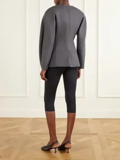 Jacquemus La Veste Ovalo Drill Blazer | Thumbnail 3 Jacquemus La Veste Ovalo Drill Blazer | Thumbnail 3