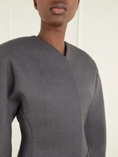 Jacquemus La Veste Ovalo Drill Blazer | Thumbnail 4 Jacquemus La Veste Ovalo Drill Blazer | Thumbnail 4