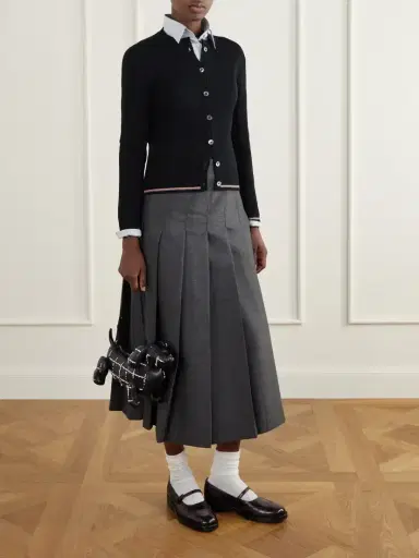 Thom Browne Baby Hector Bead-embellished Leather Tote | Thumbnail 3 Thom Browne Baby Hector Bead-embellished Leather Tote | Thumbnail 3