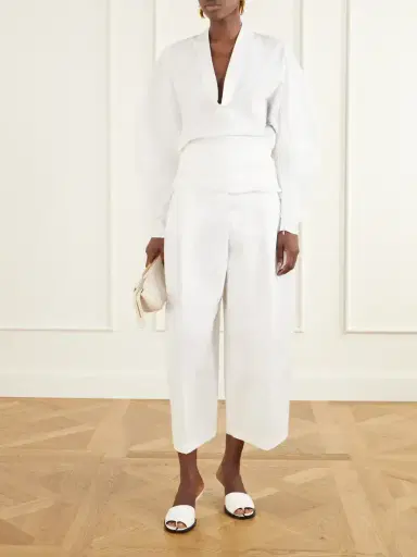 Jacquemus Miami Cotton Tapered Pants | Thumbnail 2 Jacquemus Miami Cotton Tapered Pants | Thumbnail 2