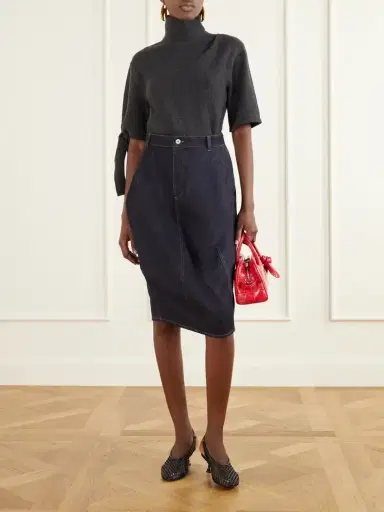 Jacquemus Le Petit Turismo Crocodile-effect Leather Shoulder Bag | Thumbnail 3 Jacquemus Le Petit Turismo Crocodile-effect Leather Shoulder Bag | Thumbnail 3