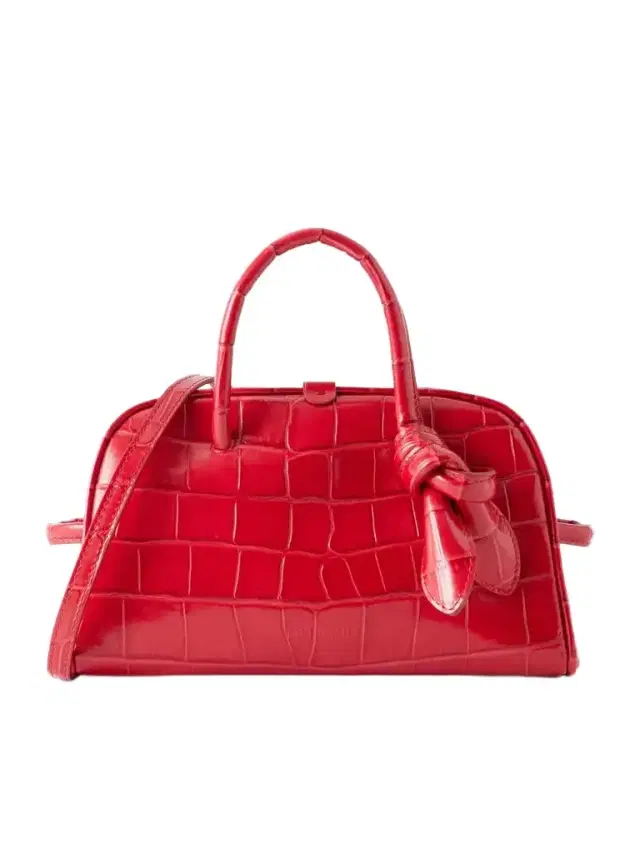 Le Petit Turismo Crocodile-effect Leather Shoulder Bag Le Petit Turismo Crocodile-effect Leather Shoulder Bag