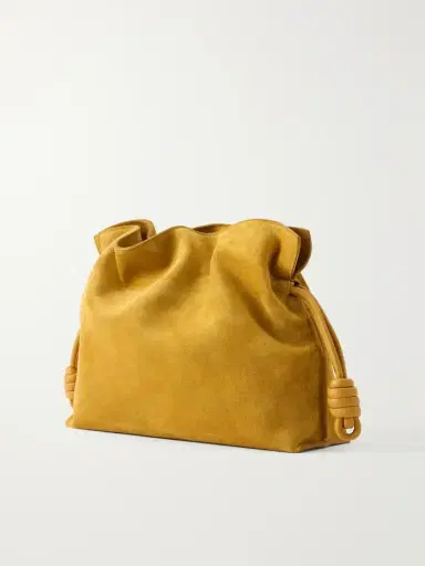Loewe Flamenco Medium Suede Clutch | Thumbnail 4 Loewe Flamenco Medium Suede Clutch | Thumbnail 4