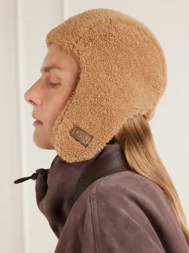 Loewe Aviator Shearling Trapper Hat | Thumbnail 4 Loewe Aviator Shearling Trapper Hat | Thumbnail 4