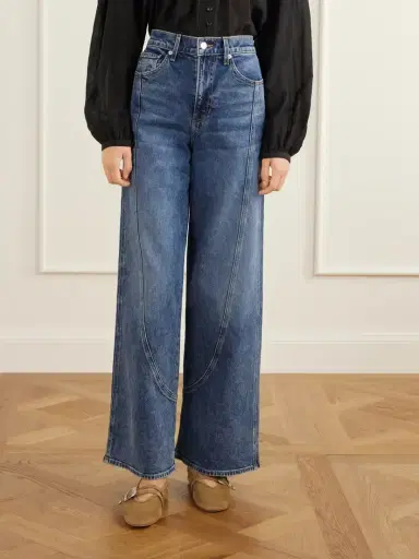Veronica Beard Taylor Mid-rise Wide-leg Jeans | Thumbnail 3 Veronica Beard Taylor Mid-rise Wide-leg Jeans | Thumbnail 3