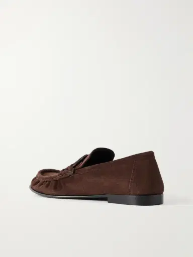 Loewe Double L Suede Loafers | Thumbnail 3 Loewe Double L Suede Loafers | Thumbnail 3