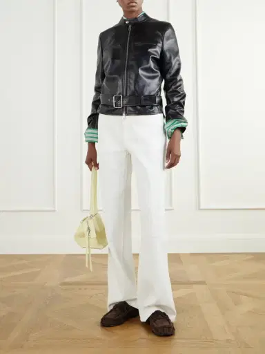 Loewe Double L Suede Loafers | Thumbnail 4 Loewe Double L Suede Loafers | Thumbnail 4