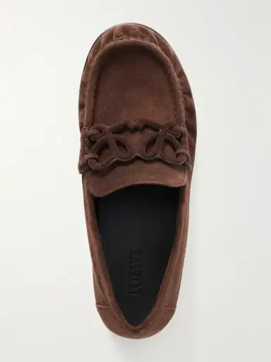 Loewe Double L Suede Loafers | Thumbnail 6 Loewe Double L Suede Loafers | Thumbnail 6