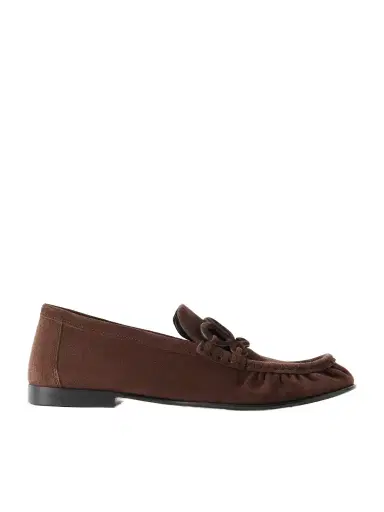Loewe Double L Suede Loafers | Thumbnail 1 Loewe Double L Suede Loafers | Thumbnail 1
