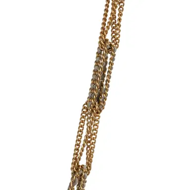 Chanel Chanel Medium Flap Bag Grey Shearling Antique Gold Hardware | Thumbnail 8 Chanel Chanel Medium Flap Bag Grey Shearling Antique Gold Hardware | Thumbnail 8
