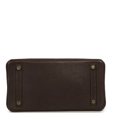 HERMÈS Hermes Birkin 30 Ebene Barenia Faubourg Gold Hardware | Thumbnail 6 HERMÈS Hermes Birkin 30 Ebene Barenia Faubourg Gold Hardware | Thumbnail 6