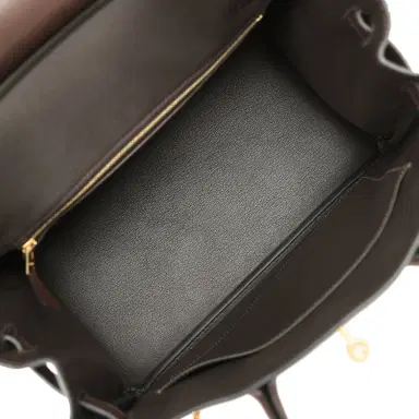 HERMÈS Hermes Birkin 30 Ebene Barenia Faubourg Gold Hardware | Thumbnail 8 HERMÈS Hermes Birkin 30 Ebene Barenia Faubourg Gold Hardware | Thumbnail 8