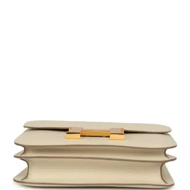 HERMÈS Hermes Constance 18 Craie Epsom Gold Hardware | Thumbnail 6 HERMÈS Hermes Constance 18 Craie Epsom Gold Hardware | Thumbnail 6