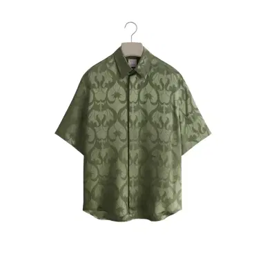 Dior Brocade Short-Sleeved Shirt | Thumbnail 1 Dior Brocade Short-Sleeved Shirt | Thumbnail 1