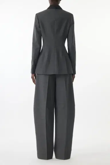 Jason Wu Collection TROPICAL WOOL BAR JACKET WITH VEILED POCKET | Thumbnail 6 Jason Wu Collection TROPICAL WOOL BAR JACKET WITH VEILED POCKET | Thumbnail 6