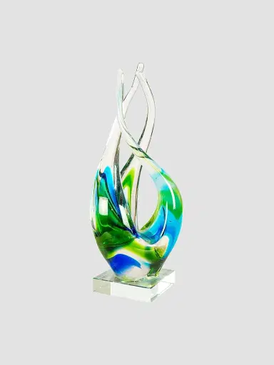 Dale Tiffany Coastal Harmony Handcrafted Art Glass Sculpture | Thumbnail 3 Dale Tiffany Coastal Harmony Handcrafted Art Glass Sculpture | Thumbnail 3