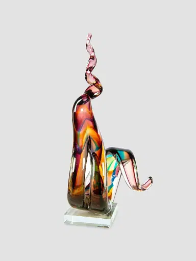 Dale Tiffany Twilight Twist Handcrafted Art Glass Sculpture | Thumbnail 3 Dale Tiffany Twilight Twist Handcrafted Art Glass Sculpture | Thumbnail 3