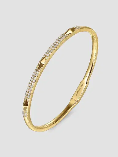 Gabriel & Co Women's Kaslique 14K Yellow Gold & 0.50 TCW Diamond Bangle | Thumbnail 3 Gabriel & Co Women's Kaslique 14K Yellow Gold & 0.50 TCW Diamond Bangle | Thumbnail 3