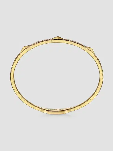Gabriel & Co Women's Kaslique 14K Yellow Gold & 0.50 TCW Diamond Bangle | Thumbnail 4 Gabriel & Co Women's Kaslique 14K Yellow Gold & 0.50 TCW Diamond Bangle | Thumbnail 4