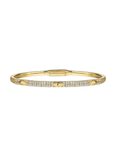 Gabriel & Co Women's Kaslique 14K Yellow Gold & 0.50 TCW Diamond Bangle | Thumbnail 1 Gabriel & Co Women's Kaslique 14K Yellow Gold & 0.50 TCW Diamond Bangle | Thumbnail 1