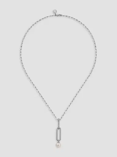 Gabriel & Co Women's Bujukan Sterling Silver & Pearl Pendant Necklace | Thumbnail 3 Gabriel & Co Women's Bujukan Sterling Silver & Pearl Pendant Necklace | Thumbnail 3