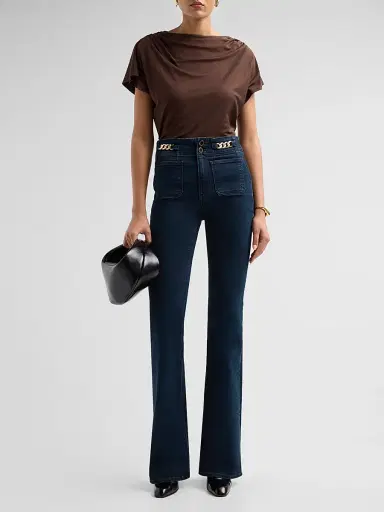 Veronica Beard Women's Lila Draped Top | Thumbnail 2 Veronica Beard Women's Lila Draped Top | Thumbnail 2