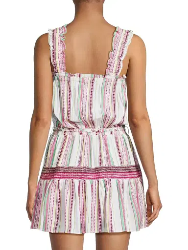 Ramy Brook Women's Jaelyn Printed Cotton Minidress | Thumbnail 5 Ramy Brook Women's Jaelyn Printed Cotton Minidress | Thumbnail 5