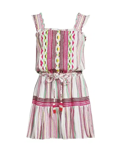 Ramy Brook Women's Jaelyn Printed Cotton Minidress | Thumbnail 1 Ramy Brook Women's Jaelyn Printed Cotton Minidress | Thumbnail 1