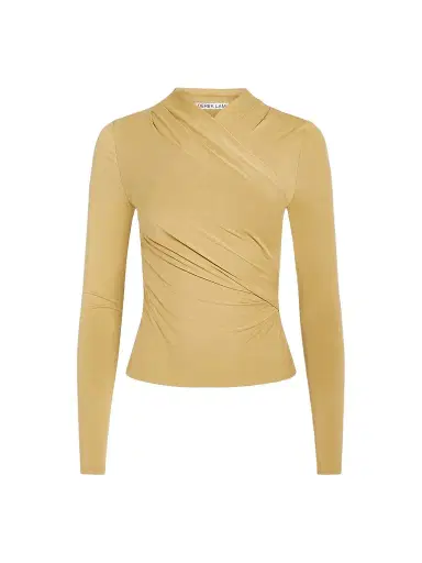 DEREK LAM 10 CROSBY Women's Isaiah Jersey Wrap Top | Thumbnail 1 DEREK LAM 10 CROSBY Women's Isaiah Jersey Wrap Top | Thumbnail 1