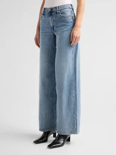 rag & bone Women's Featherweight Sofie Full Wide-Leg Jeans | Thumbnail 4 rag & bone Women's Featherweight Sofie Full Wide-Leg Jeans | Thumbnail 4