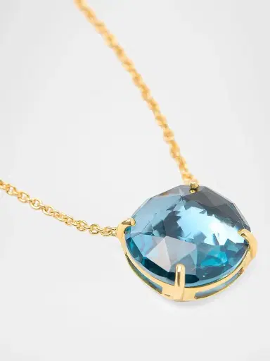 MARCO BICEGO Women's Jaipur 18K Yellow Gold & London Blue Topaz Pendant Necklace | Thumbnail 3 MARCO BICEGO Women's Jaipur 18K Yellow Gold & London Blue Topaz Pendant Necklace | Thumbnail 3