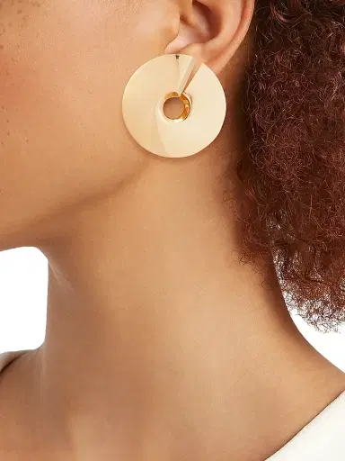 Vhernier Women's Verso 18K Rose Gold Large Clip-On Earrings | Thumbnail 2 Vhernier Women's Verso 18K Rose Gold Large Clip-On Earrings | Thumbnail 2