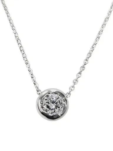 FANTASIA by DESERIO Women's Sterling Silver & 1.00 TCW Cubic Zirconia Pendant Necklace | Thumbnail 1 FANTASIA by DESERIO Women's Sterling Silver & 1.00 TCW Cubic Zirconia Pendant Necklace | Thumbnail 1
