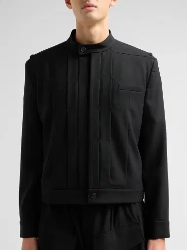 Public School Men Franklin Pleated Wool Jacket | Thumbnail 5 Public School Men Franklin Pleated Wool Jacket | Thumbnail 5
