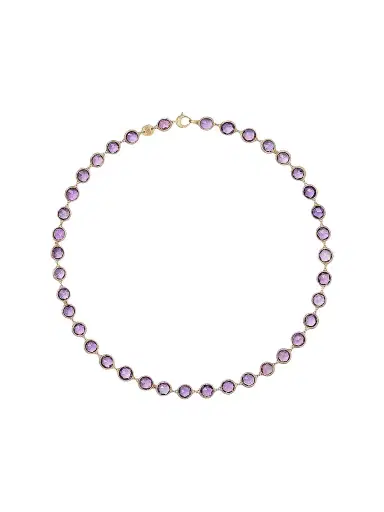 MARCO BICEGO Women's Jaipur Color 18K Yellow Gold & Amethyst Necklace | Thumbnail 1 MARCO BICEGO Women's Jaipur Color 18K Yellow Gold & Amethyst Necklace | Thumbnail 1