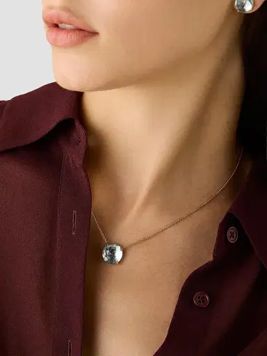 MARCO BICEGO Women's Jaipur Color 18K Yellow Gold & Blue Topaz Pendant Necklace | Thumbnail 2 MARCO BICEGO Women's Jaipur Color 18K Yellow Gold & Blue Topaz Pendant Necklace | Thumbnail 2