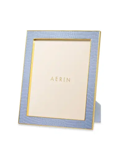 AERIN Classic Croc Leather Frame | Thumbnail 5 AERIN Classic Croc Leather Frame | Thumbnail 5